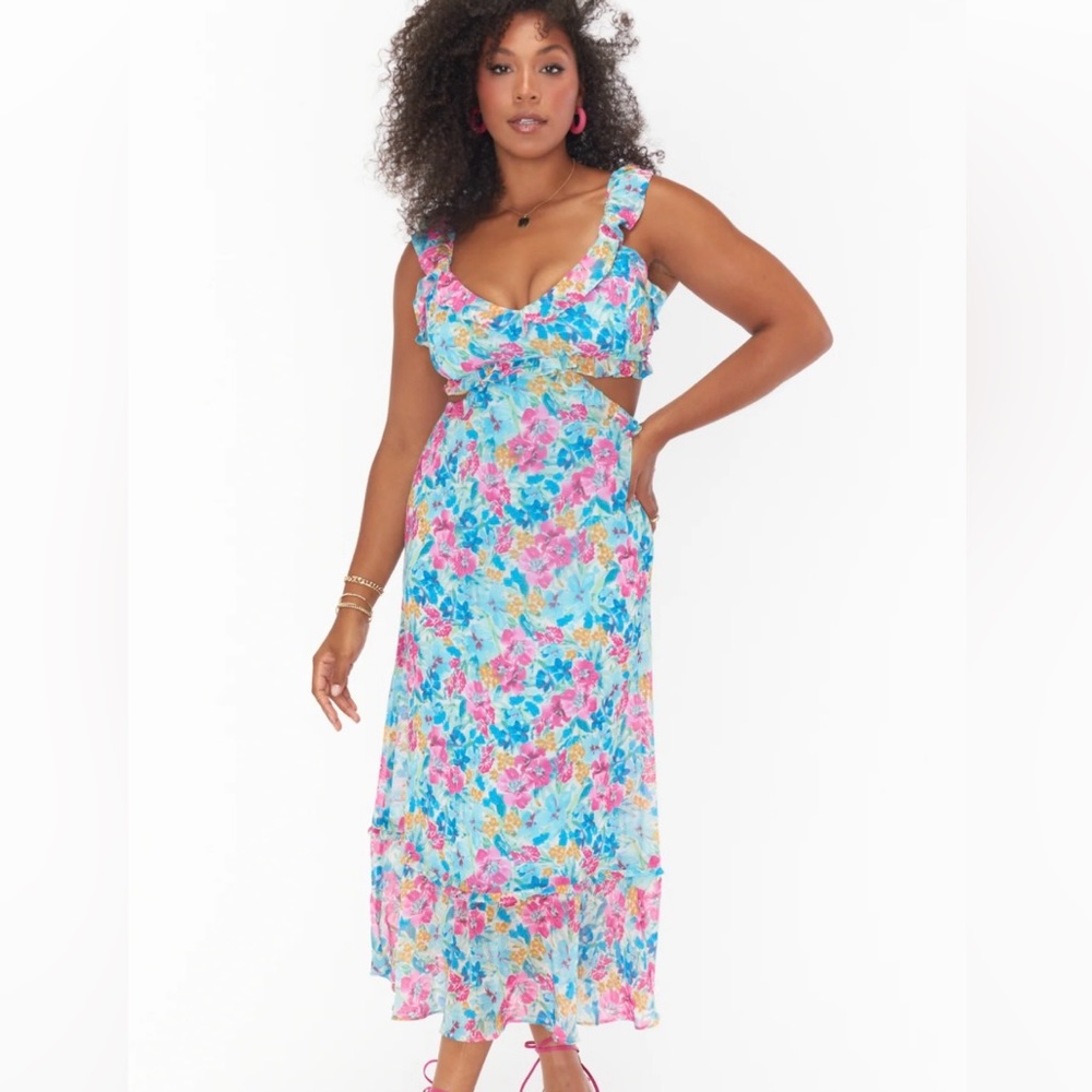 Show me your mumu Lane Midi dress